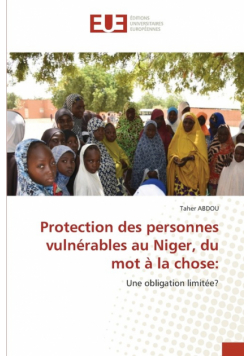 Protection des personnes vulnérables au Niger, du mot à la chose