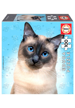 Puzzle 100 Koty - Syjamski G3