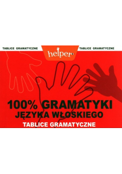 100% Gramatyki języka włoskiego Tablice gramatyczne