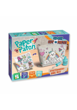Zestaw kreatywny Strigo do Decoupage Paper Patch saszetka z kotkiem