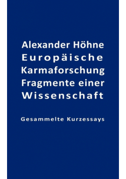 Europäische Karmaforschung