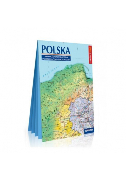 Polska. Mapa ogólnogeogr. i adm.-sam. 1:1 000 000