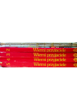 Wierni przyjaciele 5 tomów