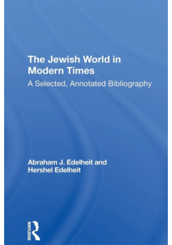 The Jewish World In Modern Times