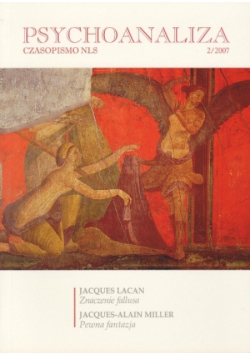 Psychoanaliza Czasopismo NLS Nr 2 / 07