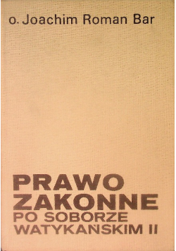 Prawo zakonne po Soborze Watykańskim II