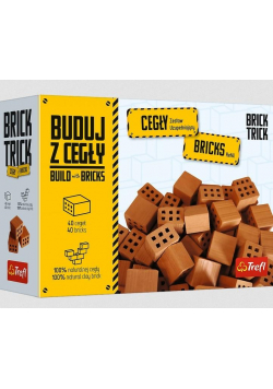 Brick Trick - Buduj z cegły połówki 40 sztuk TREFL