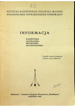 Informacja 1982 Zeszyt 1