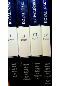 Słownik mitów i tradycji kultury 4 tomy