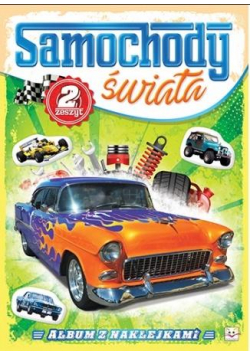 Album z naklejkami. Samochody świata cz. 2
