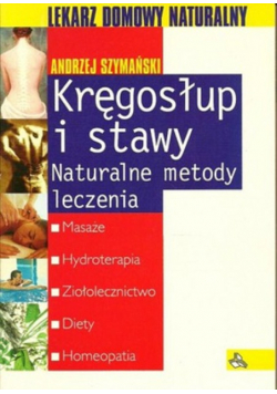 Kręgosłup i stawy Naturalne metody leczenia