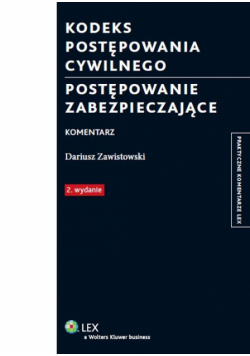 Kodeks postępowania cywilnego Postępowanie zabezpieczające