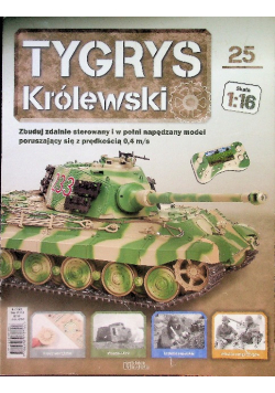 Kolekcja Tygrys Królewski Czołg Nr 25 / 23