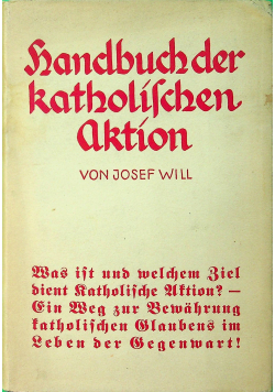 Handbuch der katolischen aktion 1934 r
