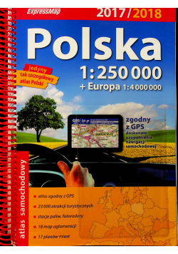 Polska atlas sam 1:250 000