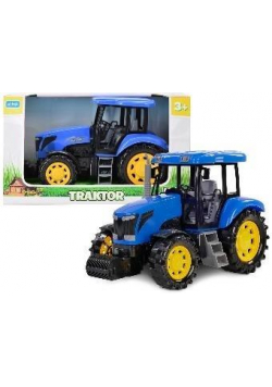 Mini Farma traktor niebieski 33cm