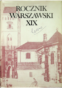 Rocznik warszawski XIX