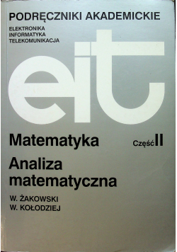 Analiza matematyczna 2