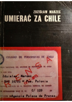 Umierać za Chile