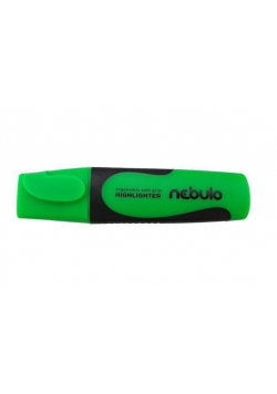 Zakreślacz zielony 1szt NEBULO
