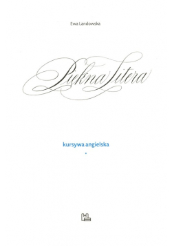 Piękna litera Kursywa angielska