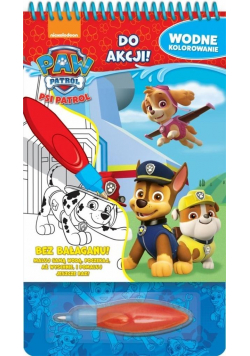 Psi Patrol. Wodne kolorowanie cz. 1. Do akcji!