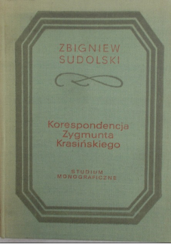 Korespondencja Zygmunta Krasińskiego