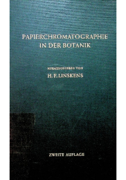 Papierchromatographie in der Botanik