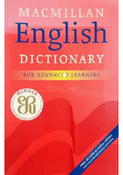Macmillan English Dictionary for Advanced Learners + płyta CD