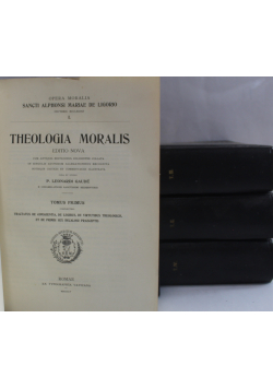 Theologia Moralis 4 tomy ok 1912 r.