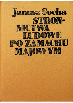 Stronnictwo ludowe po zamachu majowym