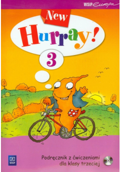 New Hurray 3 Podręcznik z ćwiczeniami z płytą CD