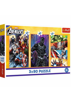 34883 "3x80 - Dni pełne akcji" / Disney Marvel The Avengers FSC Mix 70%