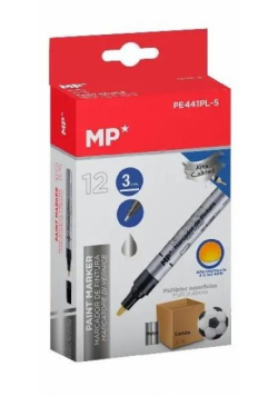 Marker olejowy 3.0mm srebrny (12szt)