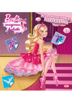 Barbie i magiczne baletki: Kolorowanka, naklejanka