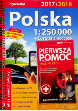 Polska atlas samochodowy 1:250 000