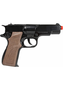 Pistolet metalowy policyjny 8 naboi