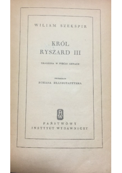 Król Ryszard III