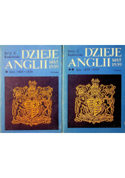Dzieje Anglii Tom 1 i 2