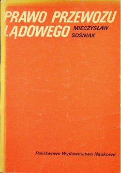 Prawo przewozu lądowego