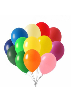 Balon Pastel mix 80 sztuk