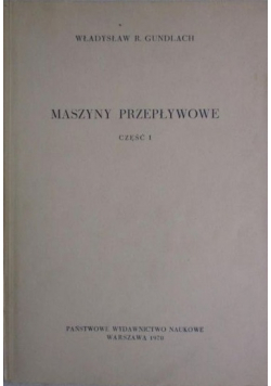 Maszyny przepływowe cz 1