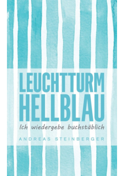 Leuchtturm Hellblau