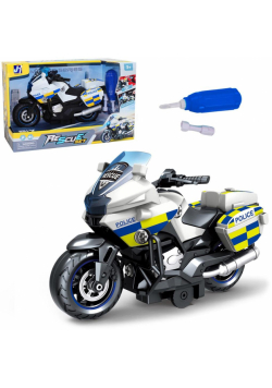 Motocykl policyjny rozkręcany na baterie