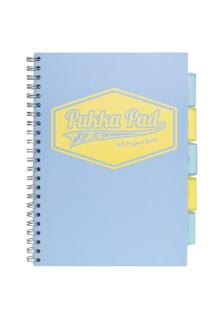 Project Book Pastel A4 Pukka pad niebieski