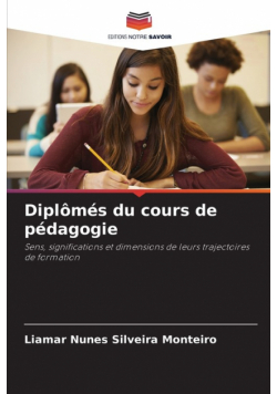 Diplômés du cours de pédagogie