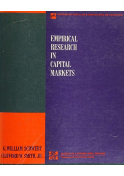 Empirical Research in Capital Markets