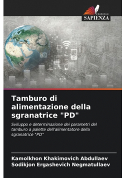 Tamburo di alimentazione della sgranatrice "PD"