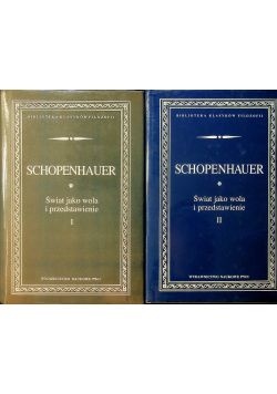 Schopenhauer 2 tomy