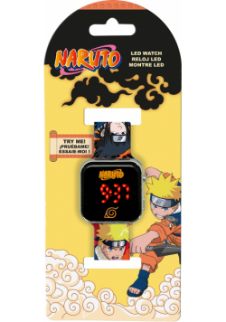 Zegarek LED z kalendarzem Naruto NA00002